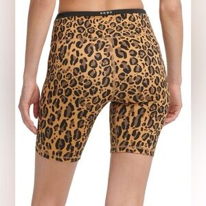 DKNY Animal Print Bike Shorts